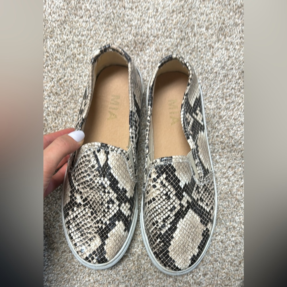 Mia snakeskin shoes